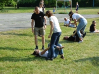 Piknik Wakacyjny Dom Dziecka w Piwszycach Krav Maga Be Safe Legnica akcja charytatywna w Legnicy Adam Grzeziółkowski strzelanie bojowe Lubin (13)