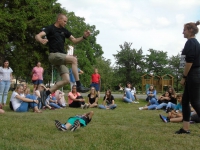 Piknik Wakacyjny Dom Dziecka w Piwszycach Krav Maga Be Safe Legnica akcja charytatywna w Legnicy Adam Grzeziółkowski strzelanie bojowe Lubin (23)