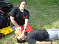 Piknik Wakacyjny Dom Dziecka w Piwszycach Krav Maga Be Safe Legnica akcja charytatywna w Legnicy Adam Grzeziółkowski strzelanie bojowe Lubin (33)