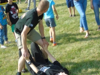 Piknik Wakacyjny Dom Dziecka w Piwszycach Krav Maga Be Safe Legnica akcja charytatywna w Legnicy Adam Grzeziółkowski strzelanie bojowe Lubin (37)