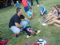 Piknik Wakacyjny Dom Dziecka w Piwszycach Krav Maga Be Safe Legnica akcja charytatywna w Legnicy Adam Grzeziółkowski strzelanie bojowe Lubin (42)