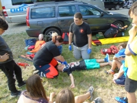 Piknik Wakacyjny Dom Dziecka w Piwszycach Krav Maga Be Safe Legnica akcja charytatywna w Legnicy Adam Grzeziółkowski strzelanie bojowe Lubin (47)