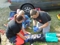 Piknik Wakacyjny Dom Dziecka w Piwszycach Krav Maga Be Safe Legnica akcja charytatywna w Legnicy Adam Grzeziółkowski strzelanie bojowe Lubin (48)