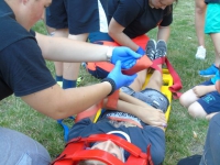 Piknik Wakacyjny Dom Dziecka w Piwszycach Krav Maga Be Safe Legnica akcja charytatywna w Legnicy Adam Grzeziółkowski strzelanie bojowe Lubin (63)