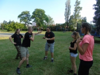 Piknik Wakacyjny Dom Dziecka w Piwszycach Krav Maga Be Safe Legnica akcja charytatywna w Legnicy Adam Grzeziółkowski strzelanie bojowe Lubin (69)