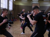 Adam Grzeziółkowski Lubin Egzminy Krav Maga Global Legnica z Mateus Sog Expert 4 w Legnicy Strzelanie bojowe Lubin strzelnica Lubin   (142)