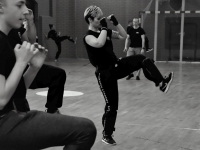 Adam Grzeziółkowski Lubin Egzminy Krav Maga Global Legnica z Mateus Sog Expert 4 w Legnicy Strzelanie bojowe Lubin strzelnica Lubin   (15)