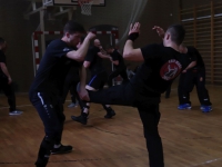 Adam Grzeziółkowski Lubin Egzminy Krav Maga Global Legnica z Mateus Sog Expert 4 w Legnicy Strzelanie bojowe Lubin strzelnica Lubin   (293)