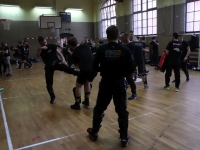 Adam Grzeziółkowski Lubin Egzminy Krav Maga Global Legnica z Mateus Sog Expert 4 w Legnicy Strzelanie bojowe Lubin strzelnica Lubin   (322)