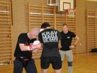 Egzaminy Krav Maga Global w Legnicy Tadeusz Dubicki Adam Grzeziółkowski strzelanie bojowe (15)