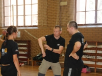 Egzaminy Krav Maga Global w Legnicy Tadeusz Dubicki Adam Grzeziółkowski strzelanie bojowe (16)