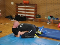 Egzaminy Krav Maga Global w Legnicy Tadeusz Dubicki Adam Grzeziółkowski strzelanie bojowe (17)