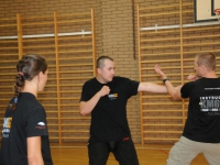 Egzaminy Krav Maga Global w Legnicy Tadeusz Dubicki Adam Grzeziółkowski strzelanie bojowe (23)