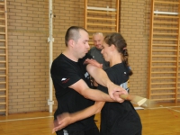 Egzaminy Krav Maga Global w Legnicy Tadeusz Dubicki Adam Grzeziółkowski strzelanie bojowe (24)