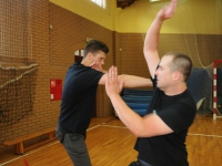 Egzaminy Krav Maga Global w Legnicy Tadeusz Dubicki Adam Grzeziółkowski strzelanie bojowe (32)