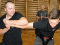 Egzaminy Krav Maga Global w Legnicy Tadeusz Dubicki Adam Grzeziółkowski strzelanie bojowe (33)