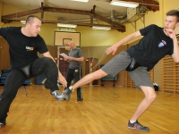 Egzaminy Krav Maga Global w Legnicy Tadeusz Dubicki Adam Grzeziółkowski strzelanie bojowe (38)