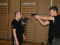 Egzaminy Krav Maga Global w Legnicy Tadeusz Dubicki Adam Grzeziółkowski strzelanie bojowe (39)