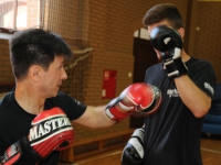 Egzaminy Krav Maga Global w Legnicy Tadeusz Dubicki Adam Grzeziółkowski strzelanie bojowe (5)