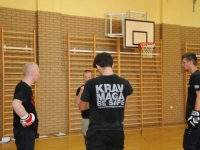 Egzaminy Krav Maga Global w Legnicy Tadeusz Dubicki Adam Grzeziółkowski strzelanie bojowe (9)