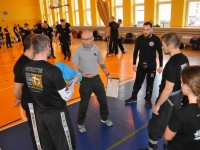 Krav Maga Legnica egzaminy na stopień G G weekend z Jackiem Walczakiem Adam Grzeziółkowski Krav mag kids Legnica trening Perosnlany lca strzelanie Lubin (14)