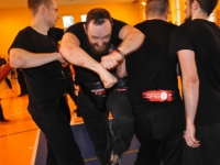 Krav Maga Legnica egzaminy na stopień G G weekend z Jackiem Walczakiem Adam Grzeziółkowski Krav mag kids Legnica trening Perosnlany lca strzelanie Lubin (4)