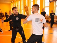 Krav Maga Legnica egzaminy na stopień G G weekend z Jackiem Walczakiem Adam Grzeziółkowski Krav mag kids Legnica trening Perosnlany lca strzelanie Lubin (43)