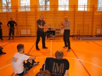 Krav Maga Legnica egzaminy na stopień G G weekend z Jackiem Walczakiem Adam Grzeziółkowski Krav mag kids Legnica trening Perosnlany lca strzelanie Lubin (44)