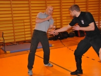 Krav Maga Legnica egzaminy na stopień G G weekend z Jackiem Walczakiem Adam Grzeziółkowski Krav mag kids Legnica trening Perosnlany lca strzelanie Lubin (45)