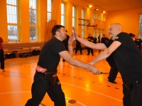 Krav Maga Legnica egzaminy na stopień G G weekend z Jackiem Walczakiem Adam Grzeziółkowski Krav mag kids Legnica trening Perosnlany lca strzelanie Lubin (47)