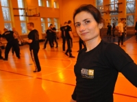Krav Maga Legnica egzaminy na stopień G G weekend z Jackiem Walczakiem Adam Grzeziółkowski Krav mag kids Legnica trening Perosnlany lca strzelanie Lubin (48)