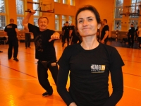 Krav Maga Legnica egzaminy na stopień G G weekend z Jackiem Walczakiem Adam Grzeziółkowski Krav mag kids Legnica trening Perosnlany lca strzelanie Lubin (49)