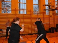 Krav Maga Legnica egzaminy na stopień G G weekend z Jackiem Walczakiem Adam Grzeziółkowski Krav mag kids Legnica trening Perosnlany lca strzelanie Lubin (58)