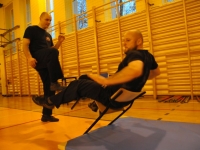 Krav Maga Legnica egzaminy na stopień G G weekend z Jackiem Walczakiem Adam Grzeziółkowski Krav mag kids Legnica trening Perosnlany lca strzelanie Lubin (64)