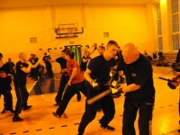 Krav Maga Legnica egzaminy na stopień G G weekend z Jackiem Walczakiem Adam Grzeziółkowski Krav mag kids Legnica trening Perosnlany lca strzelanie Lubin (66)