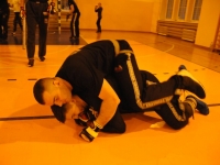 Krav Maga Legnica egzaminy na stopień G G weekend z Jackiem Walczakiem Adam Grzeziółkowski Krav mag kids Legnica trening Perosnlany lca strzelanie Lubin (67)