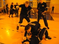 Krav Maga Legnica egzaminy na stopień G G weekend z Jackiem Walczakiem Adam Grzeziółkowski Krav mag kids Legnica trening Perosnlany lca strzelanie Lubin (68)
