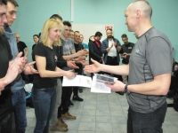 Krav Maga Legnica egzaminy na stopień G G weekend z Jackiem Walczakiem Adam Grzeziółkowski Krav mag kids Legnica trening Perosnlany lca strzelanie Lubin (74)