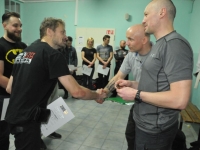 Krav Maga Legnica egzaminy na stopień G G weekend z Jackiem Walczakiem Adam Grzeziółkowski Krav mag kids Legnica trening Perosnlany lca strzelanie Lubin (93)