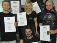 Krav Maga Legnica egzaminy na stopień G G weekend z Jackiem Walczakiem Adam Grzeziółkowski Krav mag kids Legnica trening Perosnlany lca strzelanie Lubin (96)