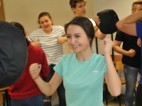 Bezpieczna Rodzina Szkolenie Krav Maga - Be Safe wraz MOPS-em w Lubin dla szkół średnich Adam Grzeziółkowski I LO i MCKK LUBIN treningi personalne Krav Maga Legnica (6)
