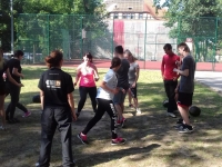 Krav Maga Be Safe lubin legnica projekt Bezpieczna Rodzina szkolenie z Mopsem Adam Grzeziółkowski Strzelanie Bojowe Lubin Treningi Personalne Legnica Zespół Szkół Ponadgimnazjalnych Lubin LCA (4)