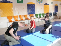 wspieramy domy dziecka trening krav maga w pieszycach najlepsza oborna jest atak adam Grzeziółkowski lubin legnica strzelanie bojowe (53)