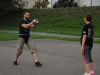 Adam Grzeziółkowski Krav Maga Legnica Nabory 2019 wrzesień trening wakacyjne Lubin legnica strzelanie bojowe Lubin (26)