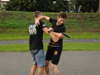 Adam Grzeziółkowski Krav Maga Legnica Nabory 2019 wrzesień trening wakacyjne Lubin legnica strzelanie bojowe Lubin (35)