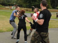 Legnica Krav maga -be safe wakacje 2019 Adam Grzeziółkowski lca strzelanie bojowe Lubin krav maga  (43)