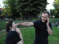 Krav Maga Legnica Adam Grzeziółkowski treningi personalne Lubin Krav Maga Be Safe  GYm Strzelnia Lubin (110)