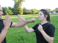Krav Maga Legnica Adam Grzeziółkowski treningi personalne Lubin Krav Maga Be Safe  GYm Strzelnia Lubin (112)