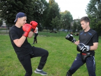 Krav Maga Legnica Adam Grzeziółkowski treningi personalne Lubin Krav Maga Be Safe  GYm Strzelnia Lubin (164)