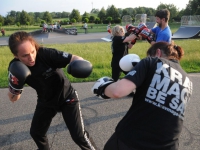 Krav Maga Legnica Adam Grzeziółkowski treningi personalne Lubin Krav Maga Be Safe  GYm Strzelnia Lubin (70)